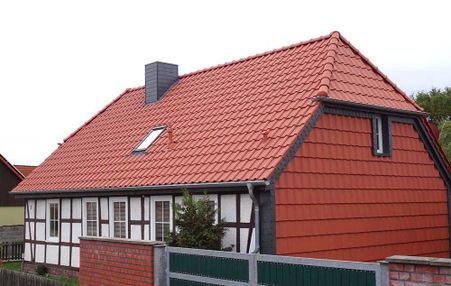 Dachdeckermeister Rudolph - Referenzen Dach Fachwerkhaus